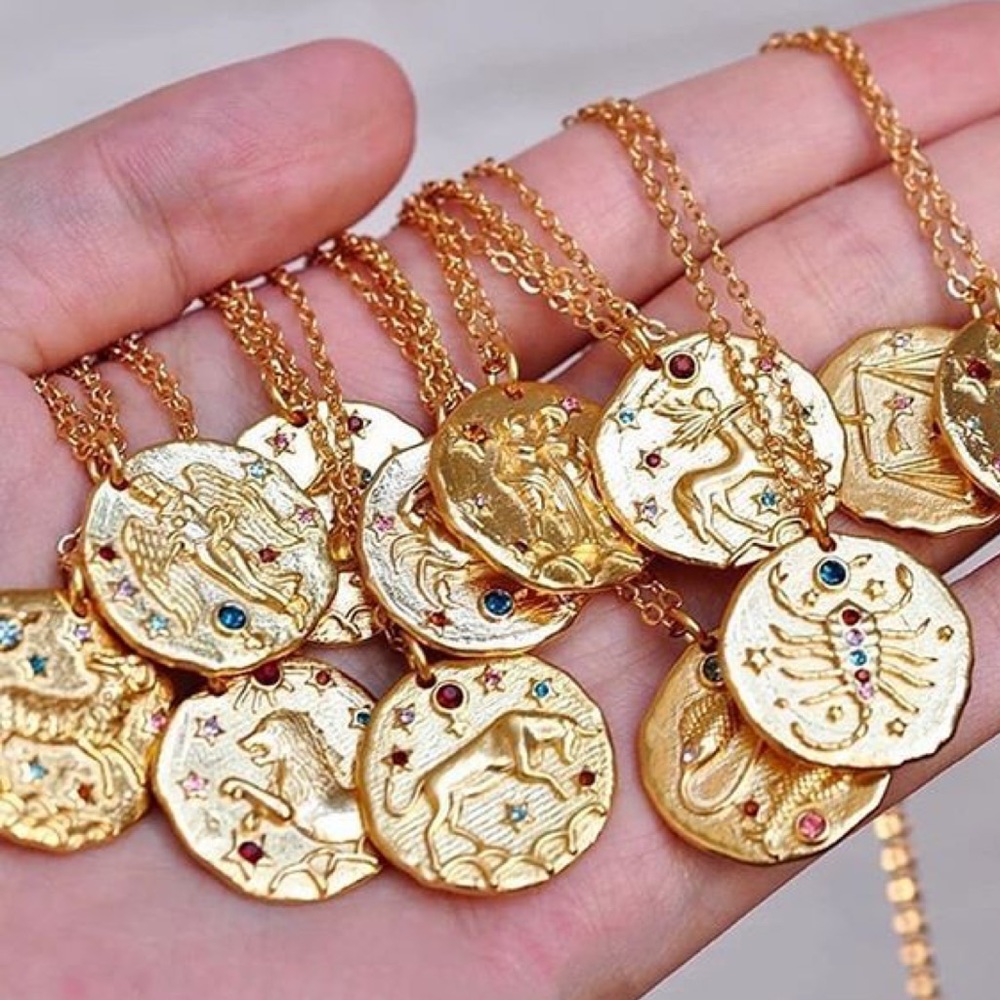 Zodiac Pendant Necklace